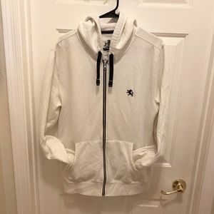 Express Zip up hooded sweatshirt
